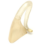detail view of ear trumpet