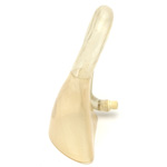 detail view of ear trumpet