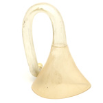 marks view of ear trumpet