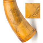 detail view of ear trumpet
