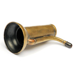 detail view of ear trumpet