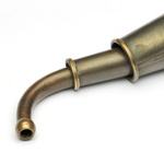 detail view of ear trumpet