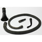 marks view of ear trumpet