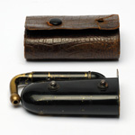 detail view of ear trumpet
