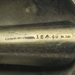 marks view of ear trumpet