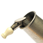 detail view of ear trumpet