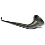 detail view of ear trumpet