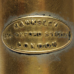 marks view of ear trumpet