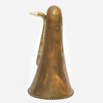 detail view of ear trumpet