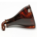 detail view of ear trumpet