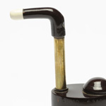 detail view of ear trumpet