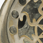 detail view of ear trumpet