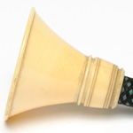 detail view of ear trumpet