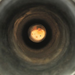 detail view of ear trumpet