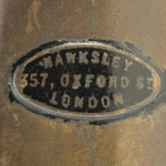 marks view of ear trumpet