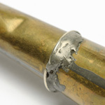 detail view of ear trumpet