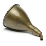 detail view of ear trumpet