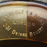 marks view of ear trumpet