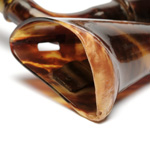 detail view of ear trumpet