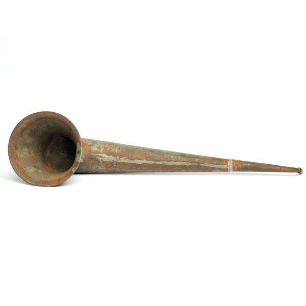picture shows one piece ear trumpet @ EarTrumpets.co.uk