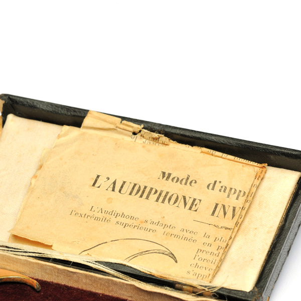 picture shows quack ear trumpet @ EarTrumpets.co.uk
