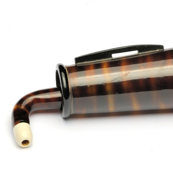 picture shows telescopic 2 pc ear trumpet @ EarTrumpets.co.uk