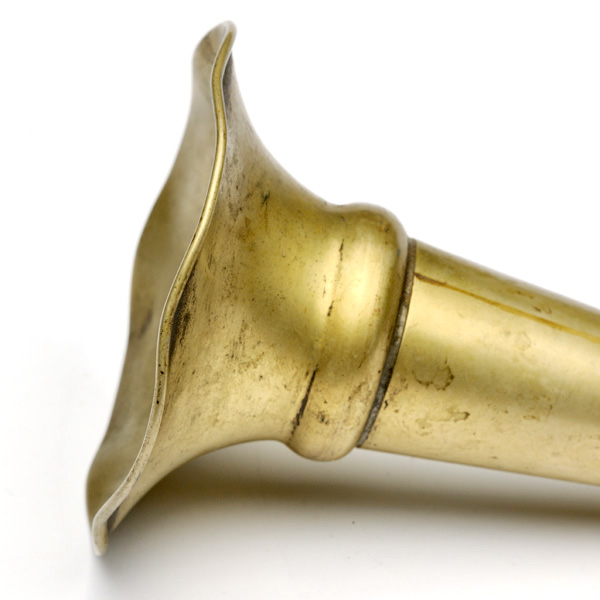 picture shows one piece ear trumpet @ EarTrumpets.co.uk