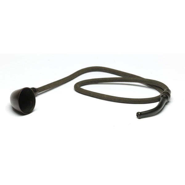 picture shows con tube ear trumpet @ EarTrumpets.co.uk