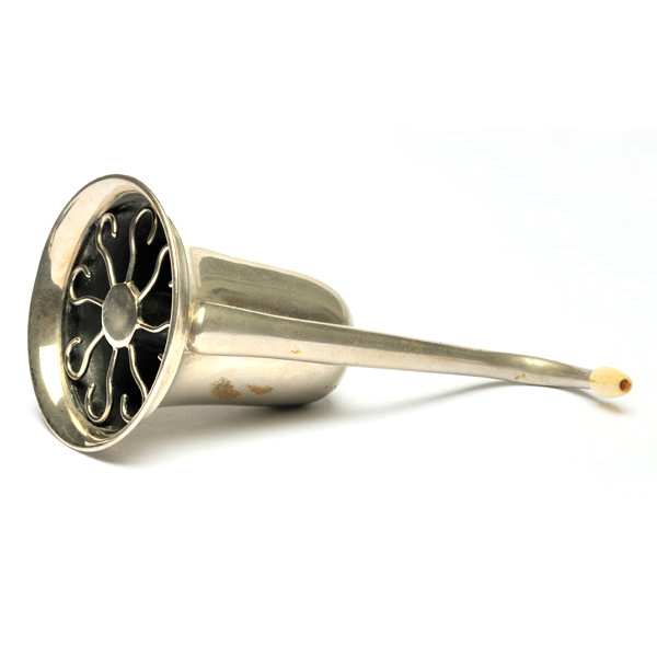 picture shows london dome ear trumpet @ EarTrumpets.co.uk