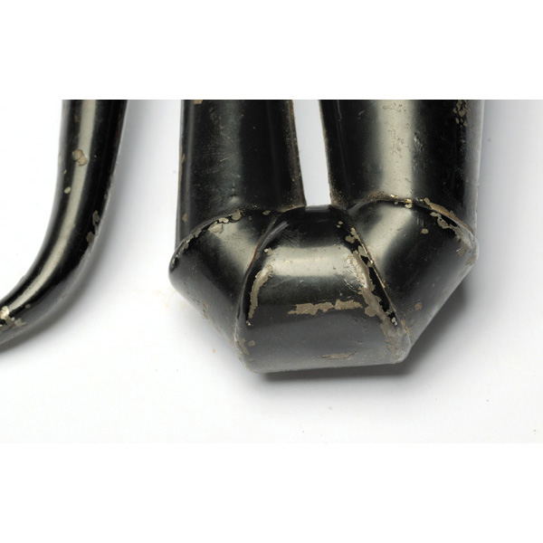 picture shows folded ear trumpet @ EarTrumpets.co.uk
