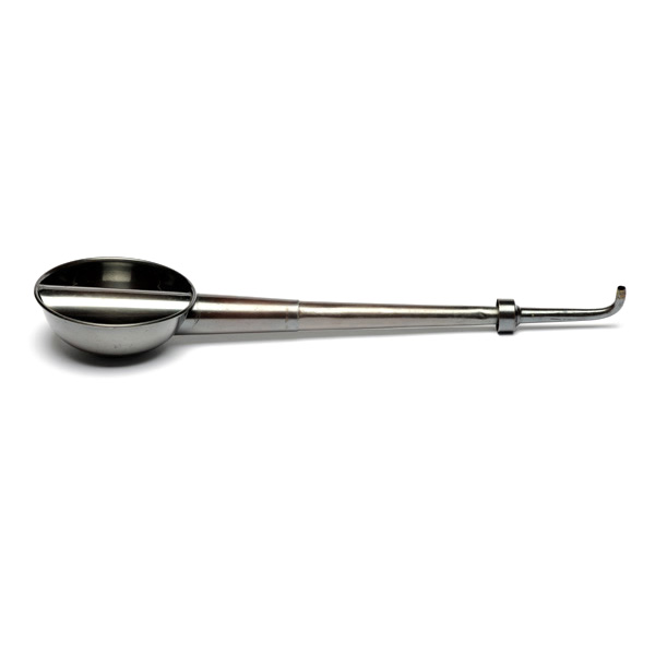 picture shows banjo ear trumpet @ EarTrumpets.co.uk