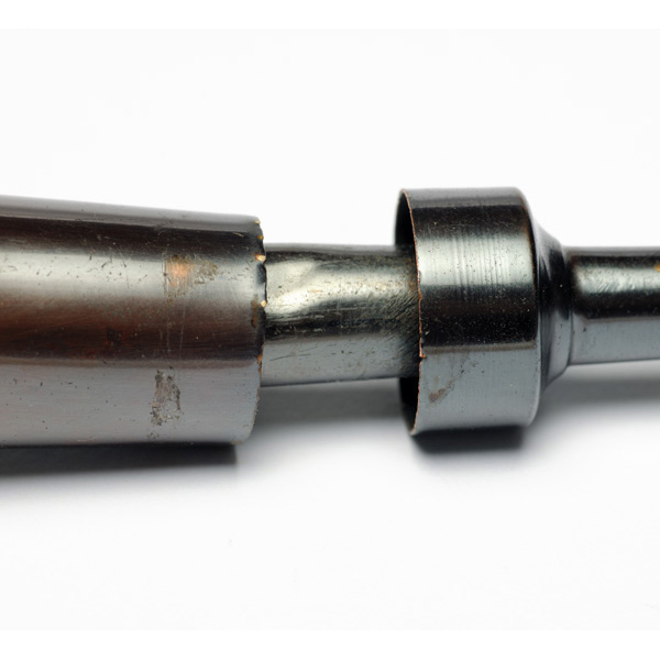 picture shows banjo ear trumpet @ EarTrumpets.co.uk