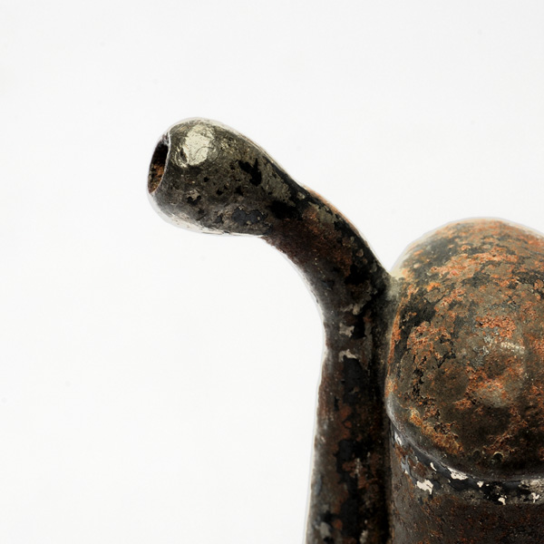 picture shows folded ear trumpet @ EarTrumpets.co.uk