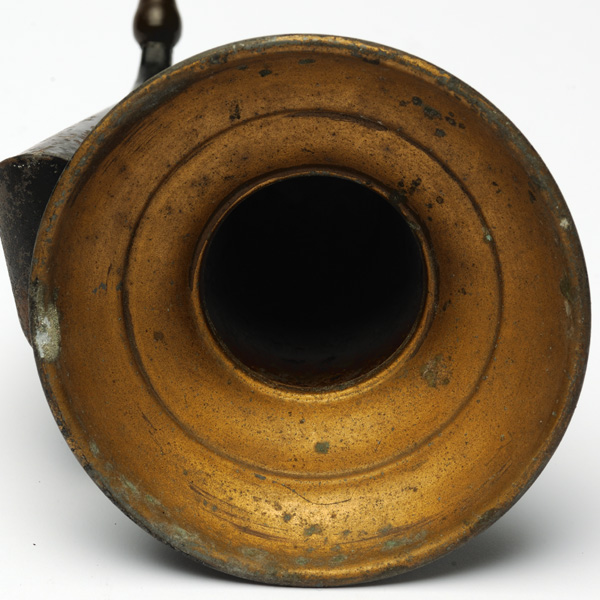 picture shows folded ear trumpet @ EarTrumpets.co.uk