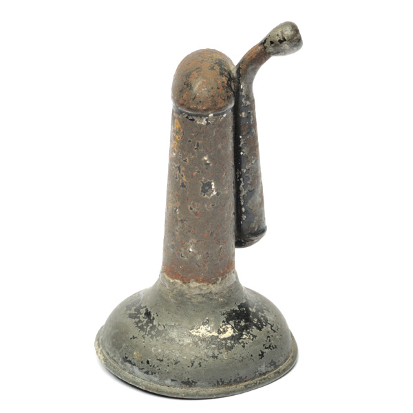 picture shows folded ear trumpet @ EarTrumpets.co.uk