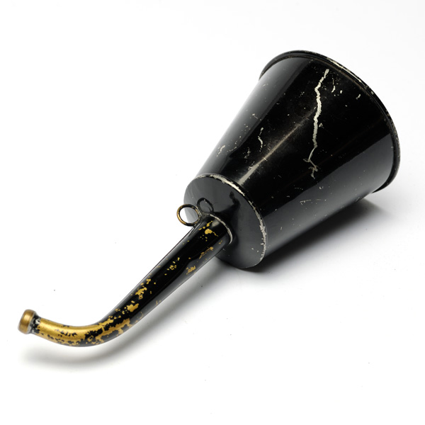 picture shows london dome ear trumpet @ EarTrumpets.co.uk