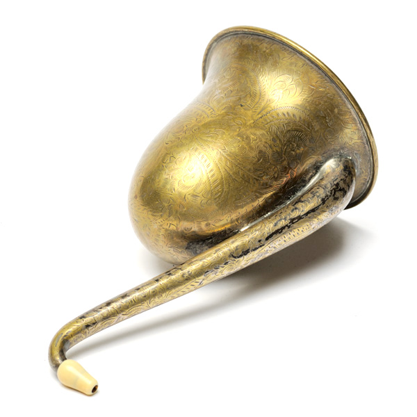 picture shows london dome ear trumpet @ EarTrumpets.co.uk