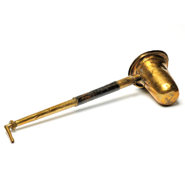 picture shows large dome ear trumpet @ EarTrumpets.co.uk