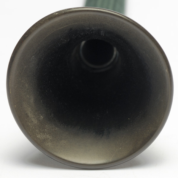 picture shows con tube - taper ear trumpet @ EarTrumpets.co.uk