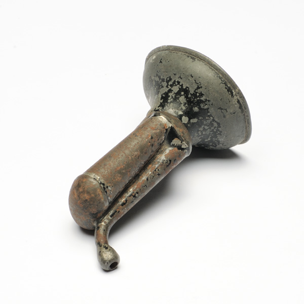 picture shows folded ear trumpet @ EarTrumpets.co.uk
