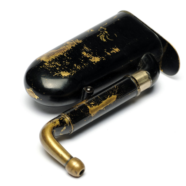 picture shows london dome ear trumpet @ EarTrumpets.co.uk