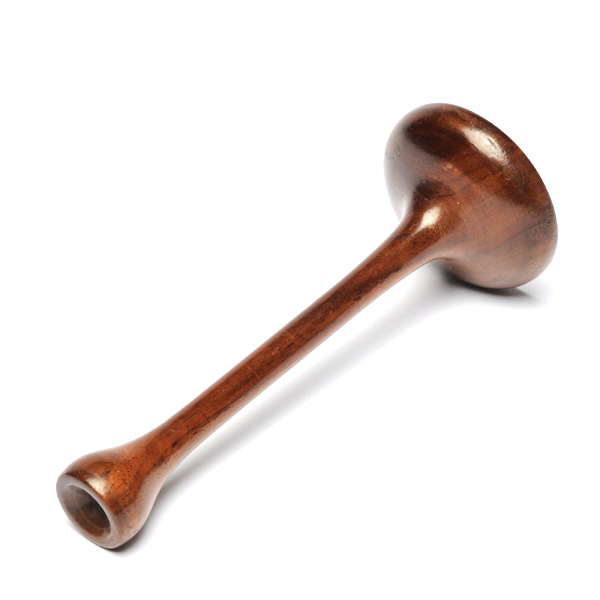 picture shows stethoscope ear trumpet @ EarTrumpets.co.uk