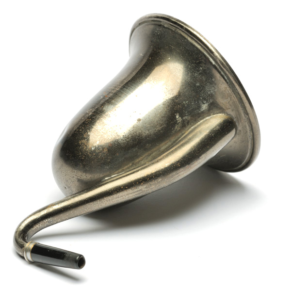 picture shows london dome ear trumpet @ EarTrumpets.co.uk