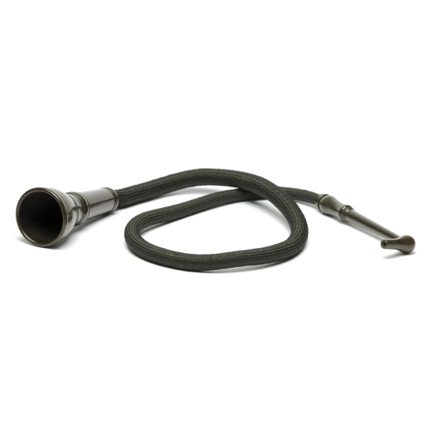 picture shows con tube - taper ear trumpet @ EarTrumpets.co.uk
