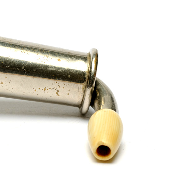 picture shows large dome ear trumpet @ EarTrumpets.co.uk