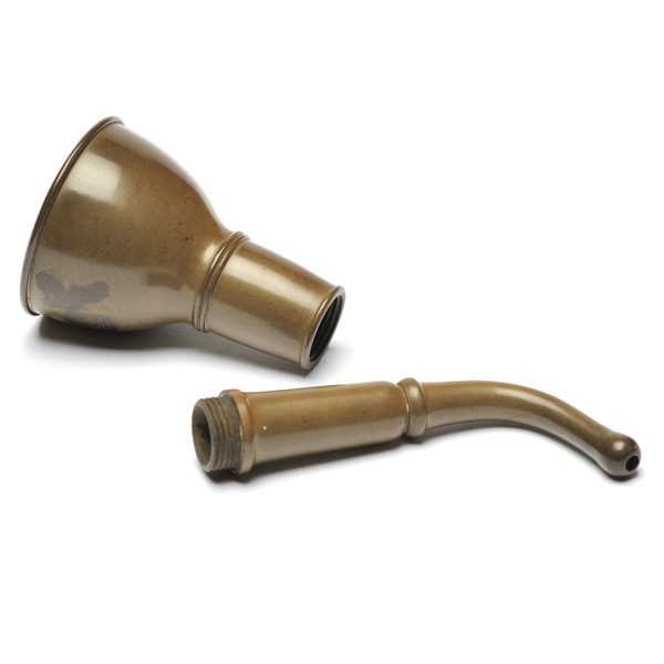picture shows one piece ear trumpet @ EarTrumpets.co.uk
