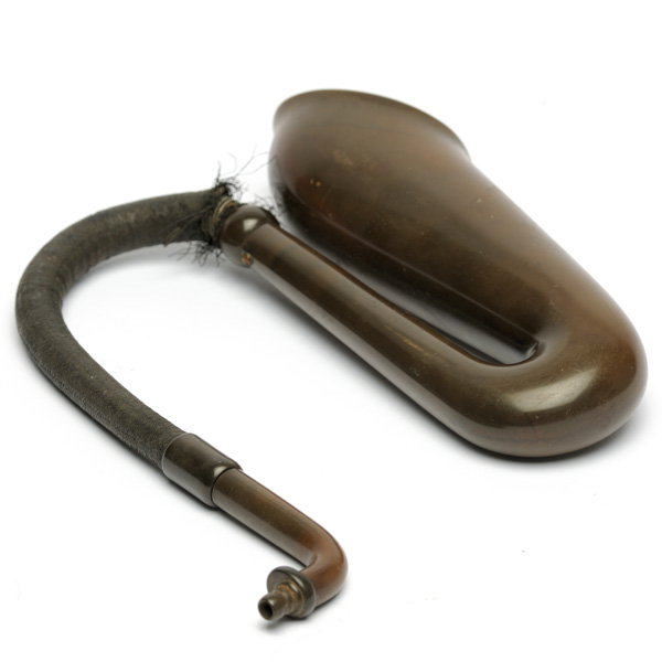 picture shows con tube - taper ear trumpet @ EarTrumpets.co.uk