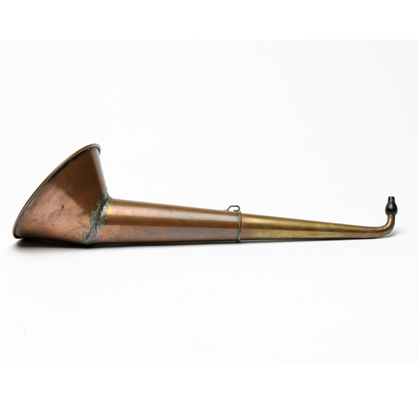 picture shows telescopic 2 pc ear trumpet @ EarTrumpets.co.uk