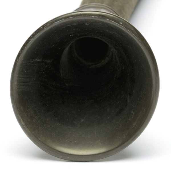 picture shows con tube ear trumpet @ EarTrumpets.co.uk