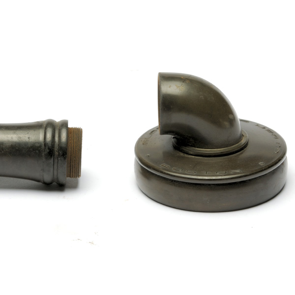 picture shows con tube ear trumpet @ EarTrumpets.co.uk